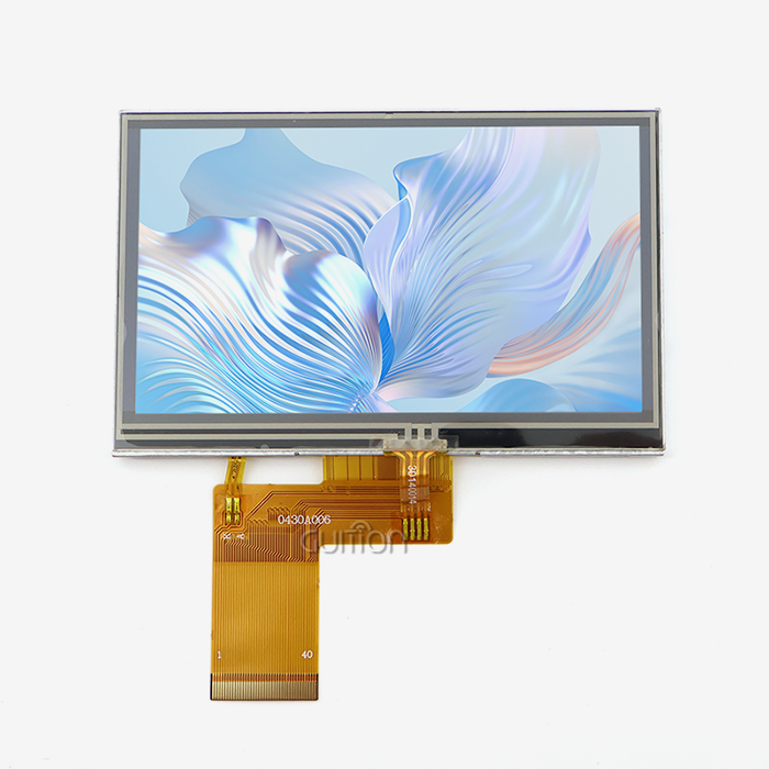 Resistive touch display